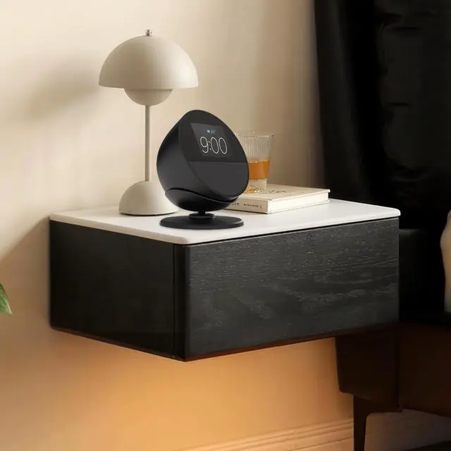 Alt view image 7 of 7 - Premium Adjustable Magnetic Desktop Stand for Spot (2024 Release) - Mount Accessories, Fit Ech0 Spot & Homepod Mini, 360° Swivel, Tilt, Anti-Slip Base (Black)