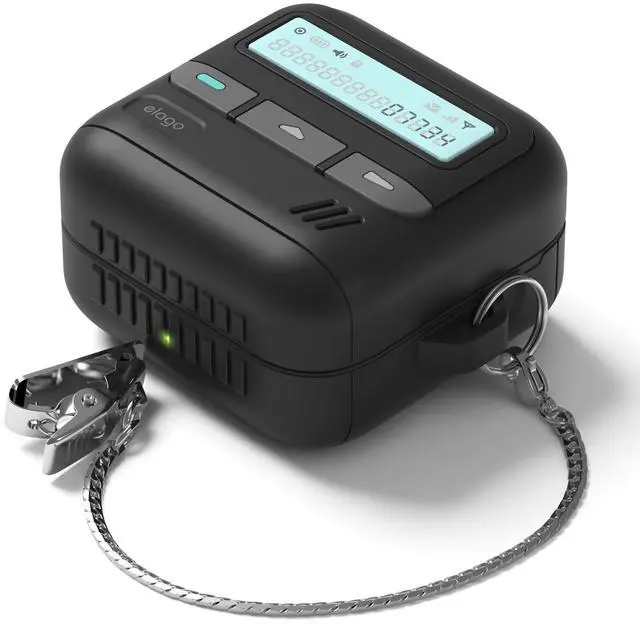 Main image of Pager Case for Galaxy Buds 4 Pro & Galaxy Buds 4 | Landyard Included, Shock Resistant, Full Protection (Black)