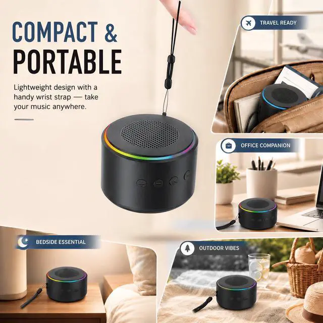 Alt view image 7 of 7 - Men Dad Gifts for Christmas Day, Bluetooth Speaker with Phone Stand, Anniversary for Men - Birthday Gifts for Him Husband Boyfriend, Wireless Speaker Phone Holder for Home Office Use