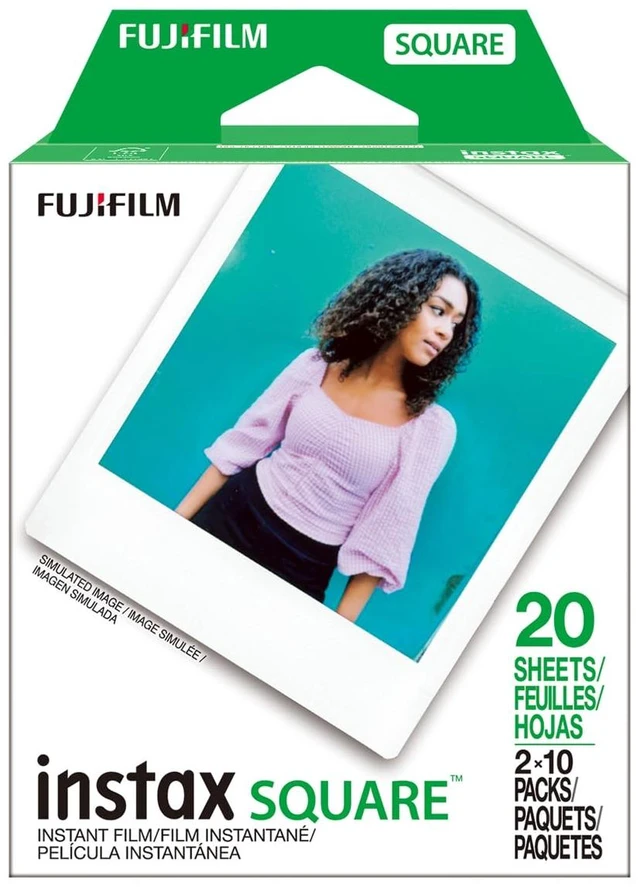 Alt view image 2 of 4 - 2 Pack instax Square Instant Color Film