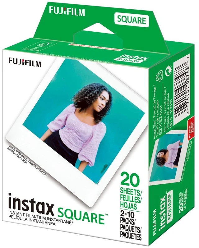 Alt view image 4 of 4 - 2 Pack instax Square Instant Color Film