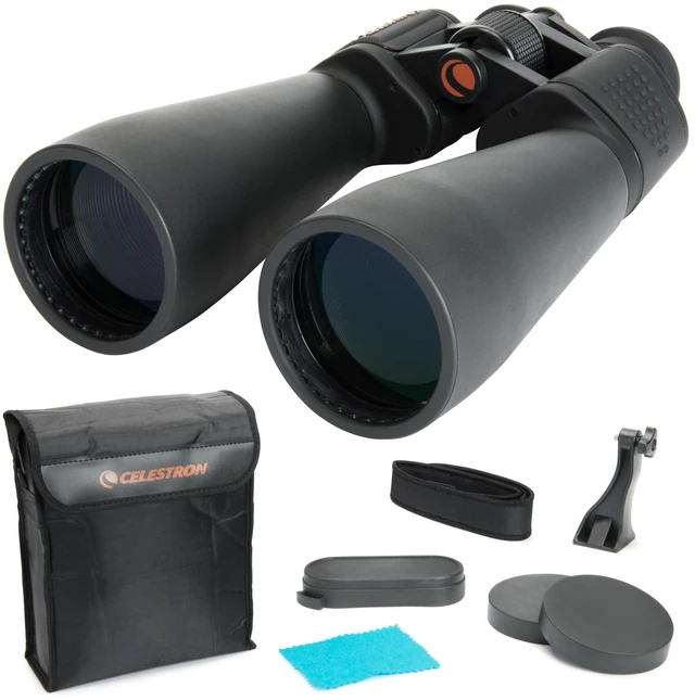 Main image of SkyMaster 25x70 Binoculars Powerful Binoculars for Detailed Long-Distance Viewing and Binocular Astronomy Multi-Coated Optics Tripod Adapter & Carrying Case