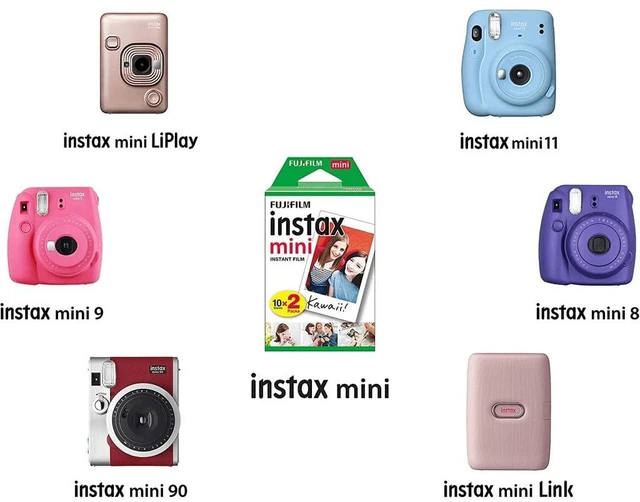 Alt view image 4 of 6 - Instax Mini Instant Daylight Film ISO 800, 3 x Twin Packs, (60 Exposures)