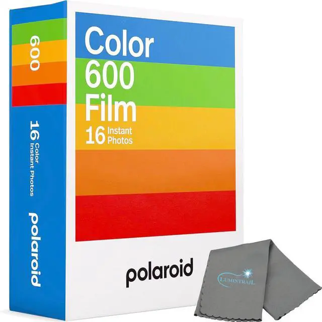 Main image of Originals Color Instant Film for 600 and i-Type Cameras Bundle with a Cleaning Cloth