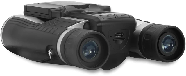 Alt view image 2 of 4 - 12x32 Digital Binoculars - 4K UHD Video Camera, 48MP Photo, 8X Digital Zoom, IPS Anti-Glare Screen, Fog-Resistant Optics, Compact, Ideal for Birdwatching & Travel Hunting