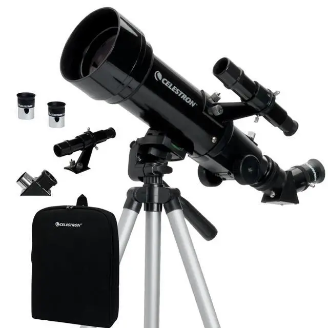 Main image of Travel Scope 70mm Beginner Portable Telescope with Backpack | 70mm Refractor Telescope Kit, Bright Lunar & Planetary Views, Day & Night Use, Backpack Included, Quick No-Tool Setup