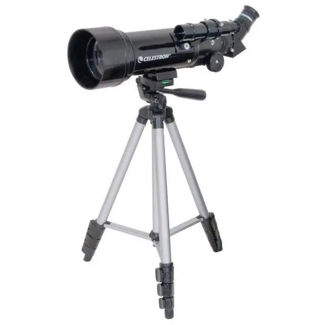 Alt view image 4 of 7 - Travel Scope 70mm Beginner Portable Telescope with Backpack | 70mm Refractor Telescope Kit, Bright Lunar & Planetary Views, Day & Night Use, Backpack Included, Quick No-Tool Setup