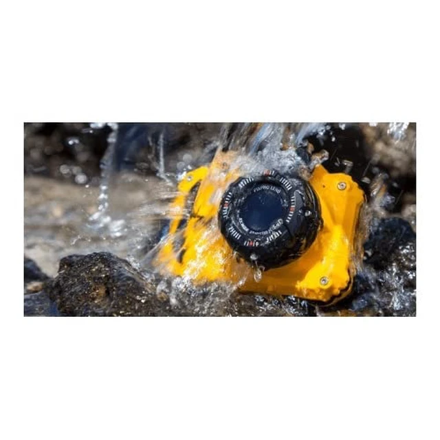 Alt view image 2 of 7 - PIXPRO WPZ2 16MP Waterproof Digital Camera, 15m, 4X Zoom, Yellow 1080p Full HD video, Wi-Fi sharing, 27mm wide angle lens, 2.7 inch LCD, shockproof to 2m