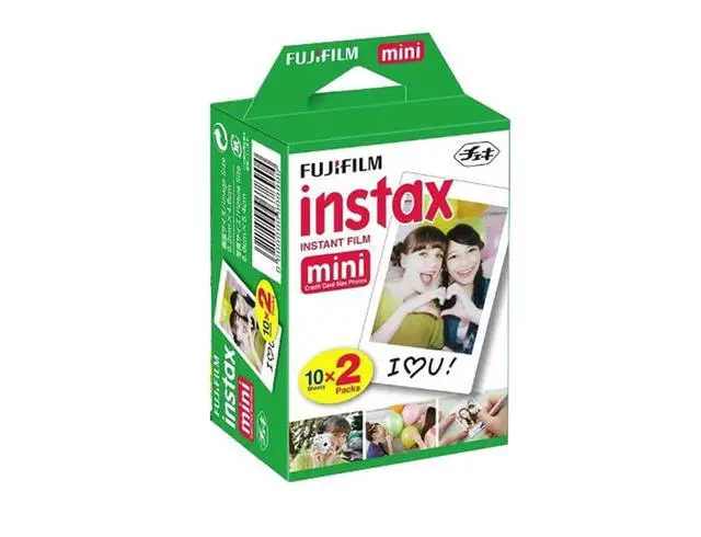 Alt view image 3 of 4 - INSTAX Mini Instant Film (White) for Mini 8,9,11,12 Cameras w/Quality Photo Microfiber Cloth (20 Prints)