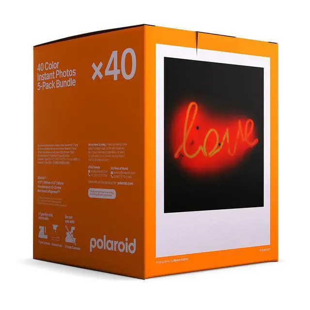 Alt view image 4 of 7 - Instant Color I-Type Film - 40x Film Pack (40 Photos) (6010),(Pack of 3)