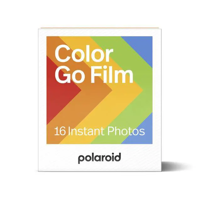 Alt view image 2 of 7 - Go Color Film - White Frame - 16 Photos (6017) - Go Mini Film is only Compatible with Go Cameras (Not Compatible with I-Type Now Cameras) | Frame, 16 Photos