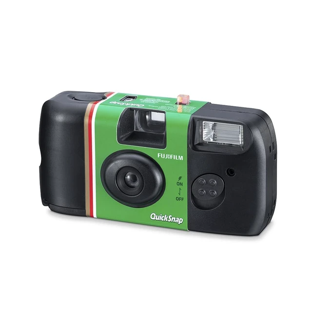 Alt view image 3 of 7 - Fujifilm QuickSnap Flash 400 One-Time-Use Camera - 27 Exposures 35mm disposable camera with 400 speed film and built-in flash for photography, travel and events