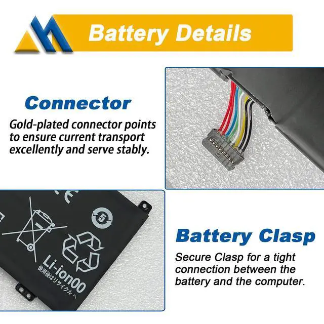 Alt view image 4 of 6 - L18C4PF0 L18M4PF0 Laptop Battery Replacement for Lenovo ThinkBook 13S-IWL 14S-IWL 13S-IML 14S-IML 20RR 20RS 20R9 20RM Series L18D4PF0 5B10S73499 5B10S73500 5B10S73501 5B10W67315 15.36V 45Wh 2964mAh