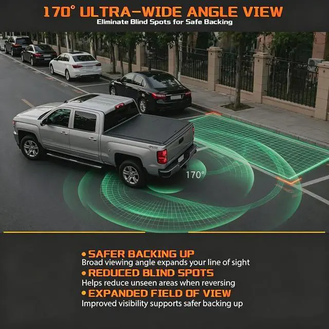 Alt view image 6 of 7 - Rear View Backup Camera Parking Assist Camera Compatible with Honda Accord Sedan EX-L 2014 2015 2016 2017#39530-T2A-A21 39530-T2A-A31 39530-T2A-U110-M2 590-440
