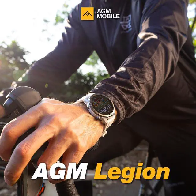 Alt view image 4 of 7 - Legion Rugged Smart Watch, 5ATM Waterproof, Shockproof & Drop-Proof | 100+ Sports Modes, Bluetooth Calling, Compass, Barometer & Altimeter, 1.43 AMOLED Display, Heart Rate & Sleep Tracking