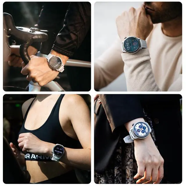 Alt view image 6 of 7 - Legion Rugged Smart Watch, 5ATM Waterproof, Shockproof & Drop-Proof | 100+ Sports Modes, Bluetooth Calling, Compass, Barometer & Altimeter, 1.43 AMOLED Display, Heart Rate & Sleep Tracking