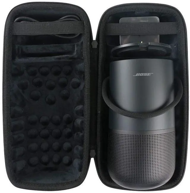 Main image of Hard Carrying Case for Bose Smart/Home Speaker Triple Black | Durable Protective Material, Organized Daily Storage, Travel-Ready Portable Storage, Fits for Bose Smart/Home Speaker Triple