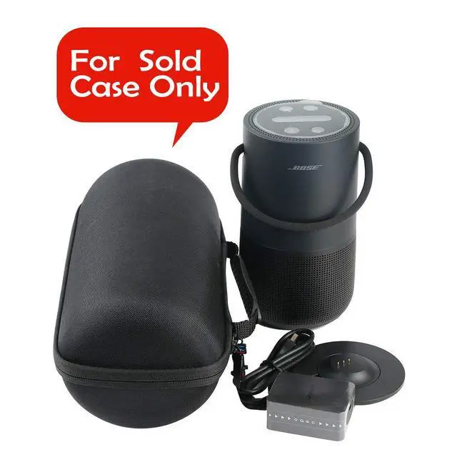 Alt view image 7 of 7 - Hard Carrying Case for Bose Smart/Home Speaker Triple Black | Durable Protective Material, Organized Daily Storage, Travel-Ready Portable Storage, Fits for Bose Smart/Home Speaker Triple