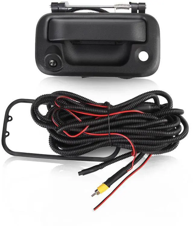 Main image of Rear View Backup Camera with Tailgate Handle for F150 2004-2014 | for F250 F350 F450 F550 Super Duty 2008-2018 Explorer Sport Trac 2007-2011 Mark LT 2006-2008 8L3Z-9943400-AC
