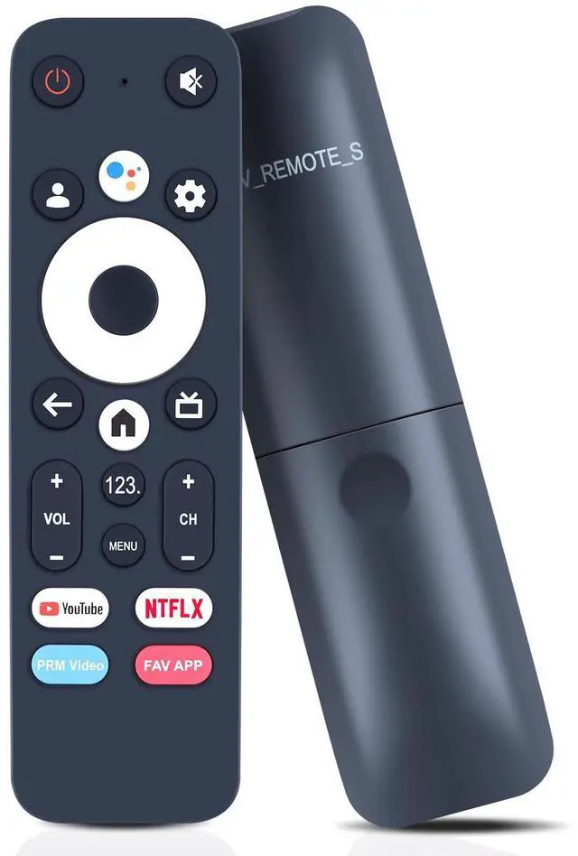 Main image of GTV-Remote-S Replacement Remote Control for Element Google TV Streaming Media Player, Voice Search, Compatible Models E650AE65G E650AE55G E450AD70G etc