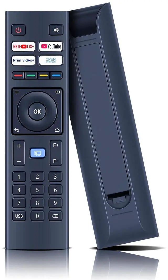 Main image of Replacement Remote Control for VOPLLS 4K M10 Projector, for WiMiUS K9, for MECOOL KP2, for DBPOWER G01 Projector, for YABER V12 U12, for TOPTRO X9, for Blitzwolf BW-V6, for FUDONI S1, for TOPTRO