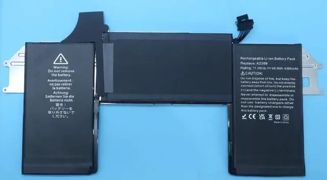 Alt view image 7 of 7 - A2337 Battery Replacement, A2389 Battery for MacBook Air 13 inch 2020 M1 Model A2337 EMC 3589 Identifier MacBookAir10,1 Capacity 11.39V 49.9Wh 4380mAh