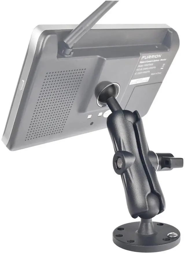 Main image of for Furrion 5 & 7 Camera Monitor Mount, Aluminum Alloy Adjustable Ball Joint Bracket with Fixed Screw Base for RV Backup Systems