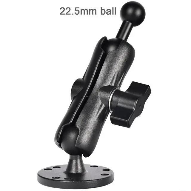 Alt view image 7 of 7 - for Furrion 5 & 7 Camera Monitor Mount, Aluminum Alloy Adjustable Ball Joint Bracket with Fixed Screw Base for RV Backup Systems