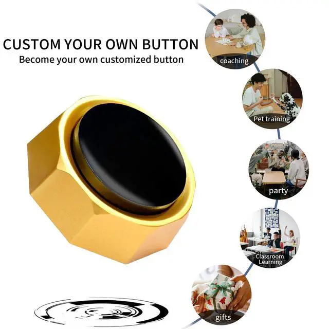 Alt view image 4 of 7 - USB Sound Button - Make Your Own Button by Uploading Audio Files - Support 100+ Recordings - Top Recordable Quality Playback (USB Cable Included)