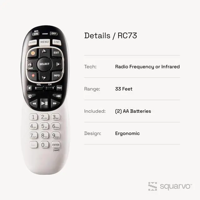 Alt view image 4 of 6 - Directv Genie Remote Control Replacement for RC73/RC72/RC71