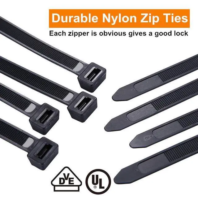 Alt view image 6 of 7 - 36 Inch Ultra Heavy Duty Zip Ties,50 Piece Multi-Purpose UV Cable Ties with 200 Pounds Tensile Strength