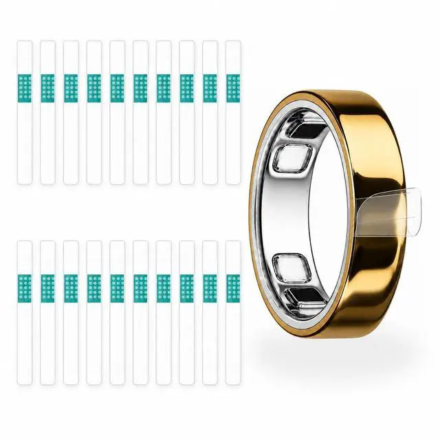 Main image of 20 Pack for Oura Ring 5 Skin Cover | Scratch-Resistant Ultra Thin & Clear Invisible Protective Film for Oura Ring Gen 5 Cover - Size 12