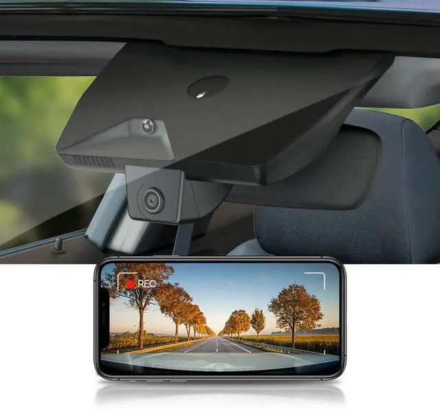 Main image of 4K Dash Cam Suitable for Hyundai Sonata 2024 2025 & Hybrid (Part No#L1600), OEM Factory Look, 2160P UHD Video, Built-in WiFi & APP, Loop Recording, Gravity Sensor, Plug & Play, 64GB Card