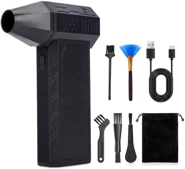 Main image of Turbo Fan for Car, Handheld Blower 130000 RPM, Air Duster for Car Detailing | Portable high-speed blower for computer keyboard cleaning, camera lens dust removal, car detailing & electronics dusting