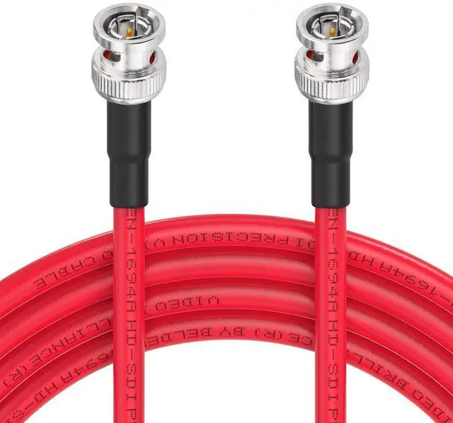 Main image of 6G/12G SDI Cable 50ft Belden 1694A BNC Cable 75 Ohm for 4K Camera | Support 1080p 3G-SDI/6G-SDI/4K/8K Video Camera Recoder,Precision BNC Digital Camera Wire