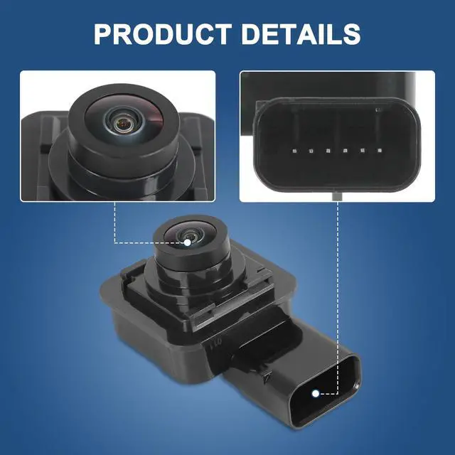 Alt view image 6 of 7 - Parking Assist Rear View Backup Camera Compatible with 2015-2017 Ford F-150 | Replacement for 2018-2019 Ford Lobo Replace# FL3Z-19G490-D, FL3Z-19G490-B, FO1960101