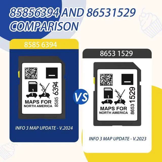 Alt view image 4 of 7 - Navigation SD Card 85856394 Compatible GMC Chevry Cadilla Buick Silverado | 2025 Release,GPS Navi System,USA Canada Mexico Maps,Plug and Play for Use,2024 Maps Updated,Part 85856394