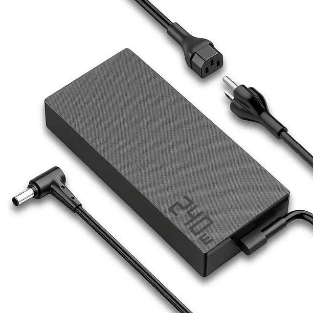 Main image of 240W Charger Compatible with ASUS TUF ROG Zephyrus Strix Gaming Notebooks | Fits TUF F15/F16/F17/A15/A17, ROG G14/G15/G16/M16, Flow X16, Vivobook Pro 15X/16X, Scar 15/17 & ProArt StudioBook series