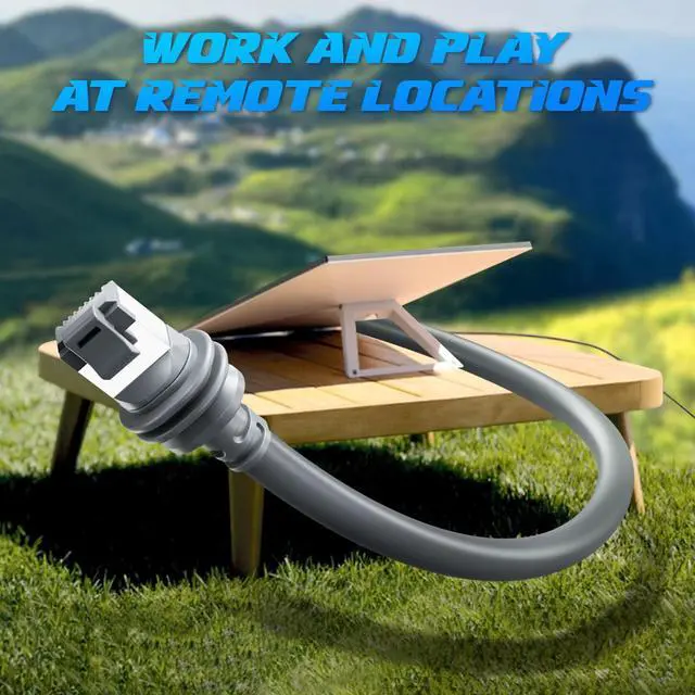 Alt view image 7 of 7 - Starlink Cable 50FT - Starlink Gen 3 Cable 2000Mbps High-Speed Replacement V3 Cable, 6/30/50/100/150 FT Weatherproof Outdoor Satellite Internet Accessory & Extension Cord for Starlink V3 Dish 50 FT