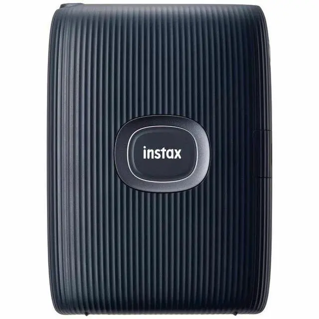 Alt view image 2 of 7 - Instax Mini Link Smartphone Printer (Dark Denim) + Fuji Instax Mini Film (40 Sheets) - Instax Mini Link Printer Bundle
