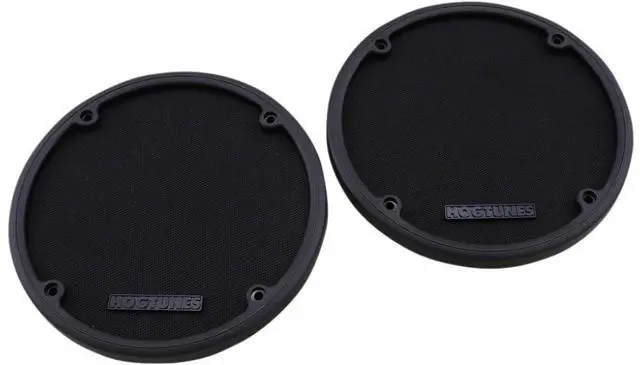 Main image of Rear-AA Grills Rear Speaker Grills (2 Pack), Fits 1998-2013 Harley-Davidson Motorcycles