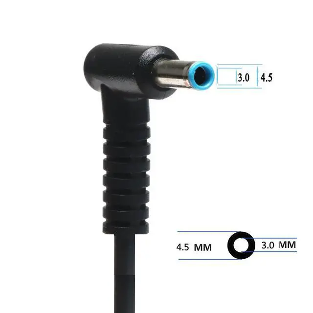 Alt view image 4 of 5 - 45W Charger for HP 17 17Z 17T 17-AK 17-AR 17-BS 17-BY 17-CA 17-CN CN300 | for 17-ak013dx 17-by1053dx by0021dx by0088cl 17-bs062st 17-ca0020nr 17-ar050wm cn0021nr cn0025nr CN200 CN000 Ac Adapter