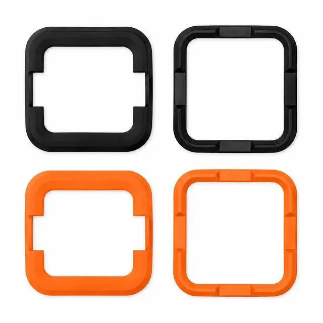 Main image of 4 Piece Silicone Bumper Protectors Compatible with Turtlebox Ranger, 2 Top & 2 Bottom Speaker Guards, Shock-Absorbing Anti-Slip Mix-and-Match Set