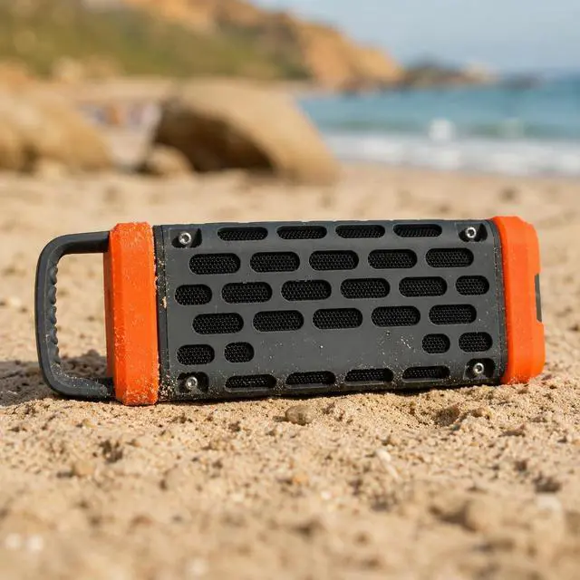 Alt view image 7 of 7 - 4 Piece Silicone Bumper Protectors Compatible with Turtlebox Ranger, 2 Top & 2 Bottom Speaker Guards, Shock-Absorbing Anti-Slip Mix-and-Match Set