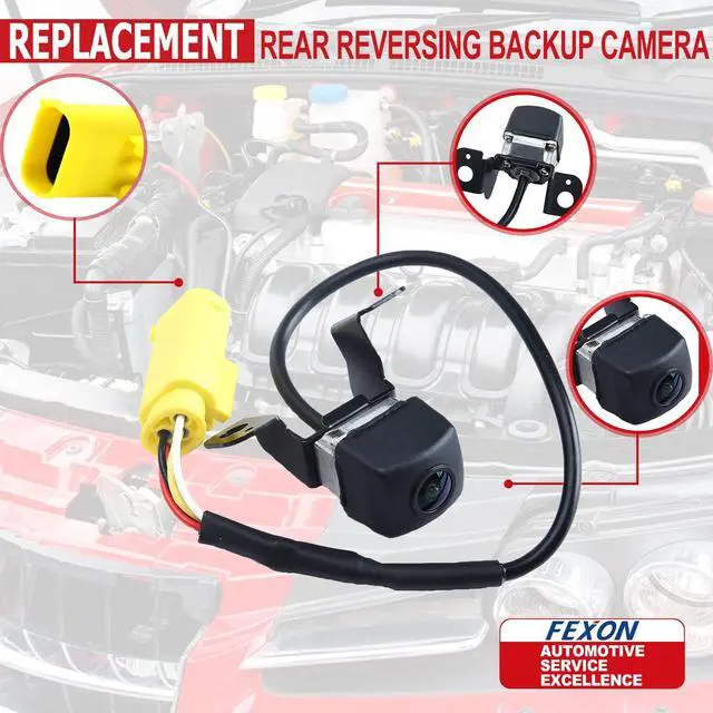 Alt view image 4 of 7 - Rear View Backup Camera Compatible with Kia Sorento 2014 2015 | Replaces 95760-2P600 95760-2P600FFF
