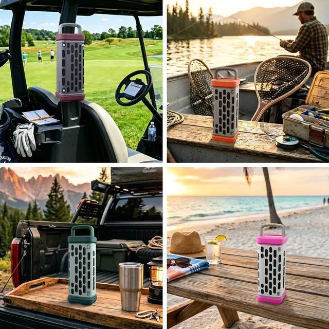 Alt view image 6 of 7 - for Turtlebox Ranger Bumpers, Protective Snap-On Covers, Yellow | Premium Soft Silicone Material, Shock Cushioning, Enhanced Grip, Long-Lasting Performance