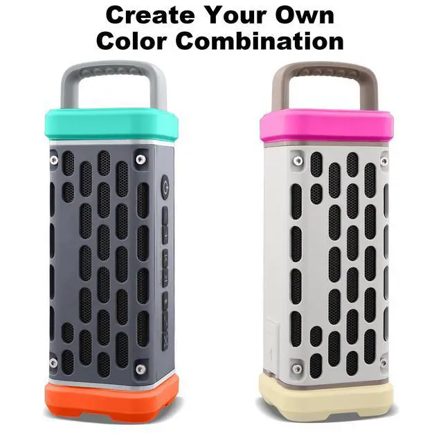 Alt view image 7 of 7 - for Turtlebox Ranger Bumpers, Protective Snap-On Covers, Yellow | Premium Soft Silicone Material, Shock Cushioning, Enhanced Grip, Long-Lasting Performance