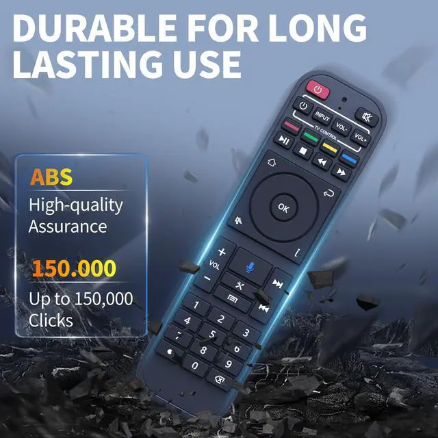 Alt view image 6 of 7 - RC-200 Voice Remote Control Replacement for SuperBox S5 Max/S5 Pro, S6 Ultra/Max/Pro, S7, S7 Prime 2026, Elite Ultra/Elite Pro+ Smart TV Box (RC-200L)