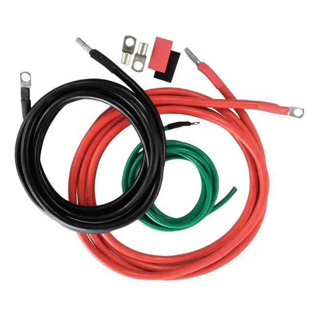 Alt view image 3 of 6 - 10 Cable Installation Kit for High Wattage Power Inverters | Compatible With 1500 Watt and 2500 Watt Output Power Inverters