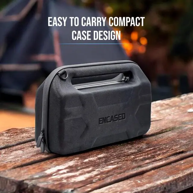 Alt view image 5 of 7 - Travel Case for Soundcore Motion X600 Bluetooth Speaker - Protective EVA Hard Shell with Carrying Handle (Black)